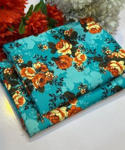 "Buy Women’s Summer Cotton 2-Piece Unstitched Suit – Sale Now"