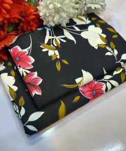 "Unstitched Cotton Suit for Women – 2-Piece Summer Fabric Sale"