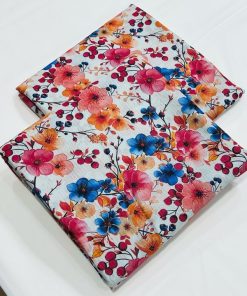 "Premium Unstitched Lawn Suit for Women – Summer Fashion Must-Have"