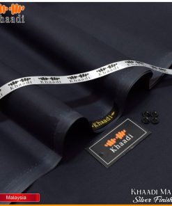 "Khaadi Men’s Cotton Suit – Unstitched Fabric for Elegant Styling"