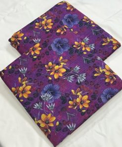 "Stylish Lawn Summer Suit for Women – Unstitched, Ready to Stitch"