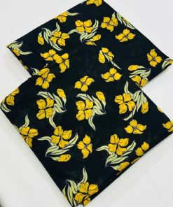 "Women’s Lawn Suit – Unstitched Summer Fabric for a Relaxed Look"