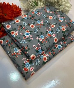 "Summer Cotton 2-Piece Suit – Women’s Unstitched Sale Available"