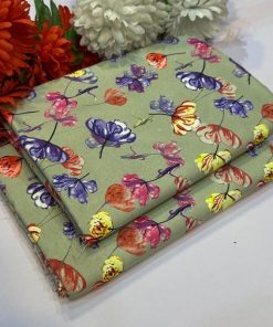 "Unstitched Women’s Cotton 2-Piece Suit – Summer Sale Today"