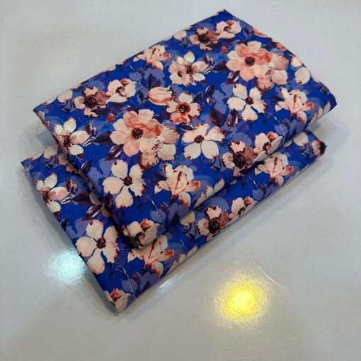 "Unstitched 2-Piece Suit for Women – Summer Cotton Sale Now"