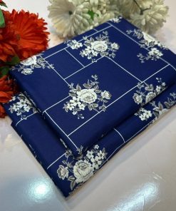 "Unstitched Cotton 2-Piece Suit for Women – Summer Fashion on Sale"