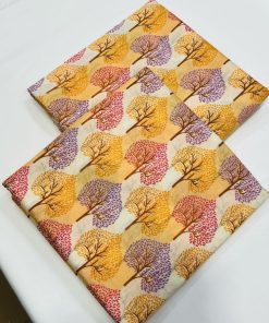 "Elegant Women’s Lawn Suit – Unstitched Fabric for Summer Wear"