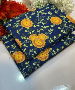 "Women’s Cotton Unstitched 2-Piece Suit – Summer Sale Available"