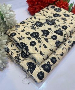 "Unstitched Women’s Summer Cotton Suit – 2-Piece, On Sale Now"