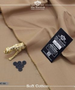 "Abu Hurairah Men’s Cotton Unstitched Suit – Premium Sale Offer"