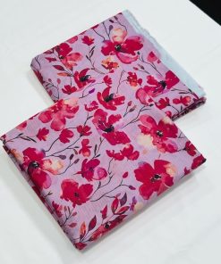 "Women’s Lawn Summer Unstitched Suit – Premium Fabric for Hot Weather"