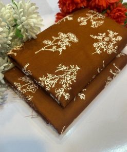 "Unstitched Women’s Cotton 2-Piece Suit – Summer Sale Event"