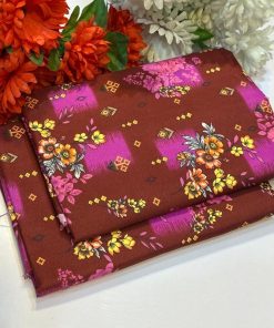 "Elegant Summer Cotton 2-Piece Suit for Women – Unstitched Sale"