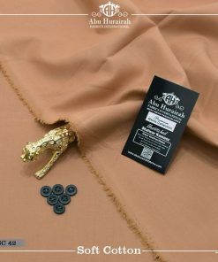 "Men’s Formal Cotton Suit – Abu Hurairah Unstitched Sale Item"