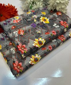 "Cotton 2-Piece Unstitched Suit for Women – Summer Savings"