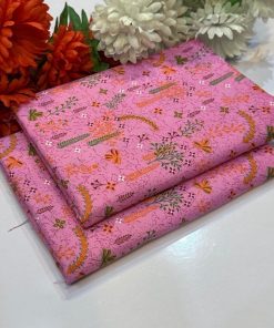 "Cotton 2-Piece Unstitched Suit for Women – Sale Now Available"