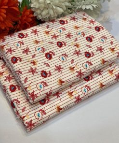 "Women’s Cotton Suit Unstitched 2-Piece – Summer Collection Sale"