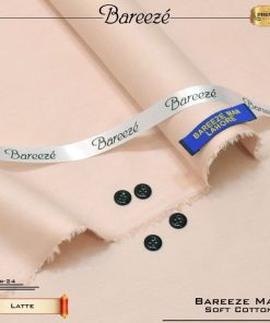 "Bareeze Summer Suit for Men – Breathable Cotton Fabric Unstitched"