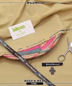 "Elegant Wash and Wear Fabric – J. Unstitched Men’s Suit"