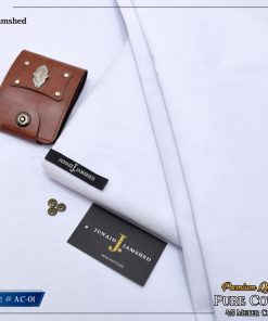 "J. Paper Feel Cotton Suit – Men’s Unstitched Summer Collection"