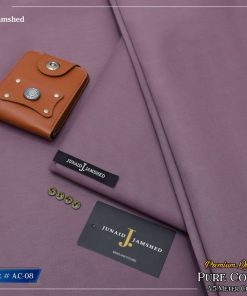 "Unstitched Paper Cotton Suit – J. Men’s Breathable Summer Wear"