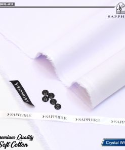 "Men’s Cotton Suit – Sapphire Soft & Durable Unstitched Fabric"