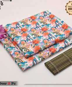 "Buy Women’s 2-Piece Unstitched Cotton Suit – Summer Offer"