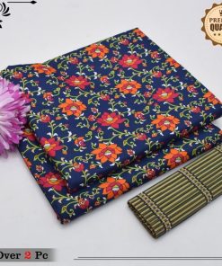 "2-Piece Cotton Unstitched Suit – Women’s Summer Collection Discount"