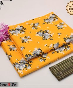 "Cotton Unstitched 2-Piece Suit for Women – Available Now on Sale"