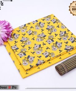 "Buy Women’s Summer Cotton Suit – 2-Piece Unstitched, On Sale"
