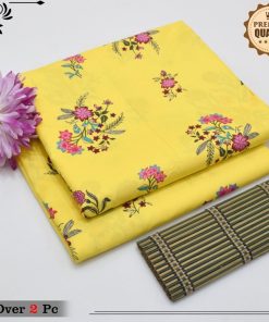 "Women’s 2-Piece Unstitched Cotton Suit – Summer Discount Available"