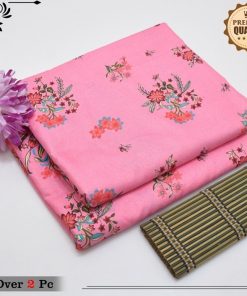 "Unstitched Cotton Suit for Women – Summer 2-Piece Available Now"