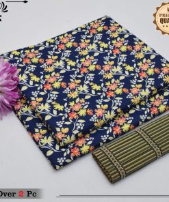 "Summer Unstitched Cotton 2-Piece Suit for Women – On Sale"