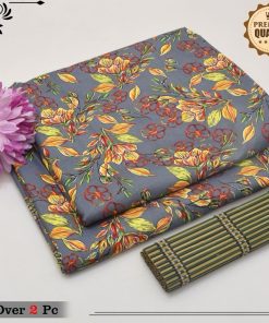 "Buy Now – Women’s Unstitched Cotton Suit for Summer, 2-Piece"