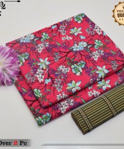 "Unstitched Cotton 2-Piece Suit – Women’s Summer Fashion Sale"