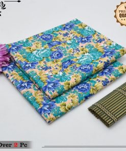 "Buy 2-Piece Unstitched Cotton Suit – Women’s Summer Fashion Sale"