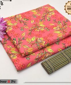 "Women’s Cotton 2-Piece Unstitched Suit – Available Now on Sale"