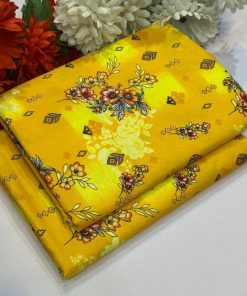 "Cotton 2-Piece Suit for Women – Summer Unstitched Sale"