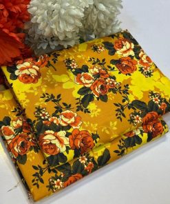 "Unstitched Women’s Cotton 2-Piece Suit – Sale Now Available"