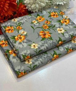 "Unstitched 2-Piece Cotton Suit for Women – Available Now"