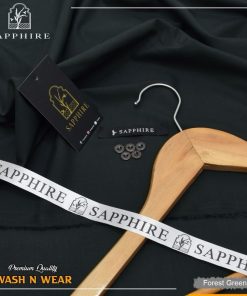"Sapphire Signature Suit – Wash and Wear Unstitched Fabric for Men"