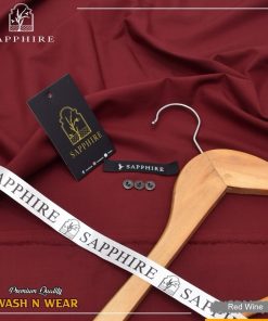 "Classic Wash and Wear Suit by Sapphire – Men’s Unstitched Edition"