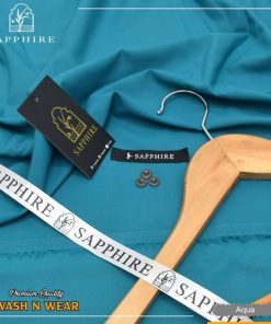 "Buy Sapphire Wash and Wear Suit – Premium Unstitched Fabric for Men"