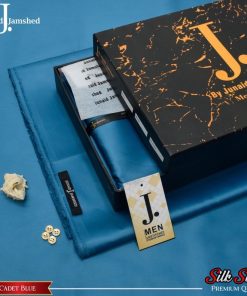 "J. Satin Cotton Unstitched Suit for Men – Chamak Finish Buy Now"