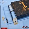"Men’s Unstitched Shining Cotton Suit – Satin Chamak by J."