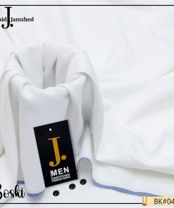 "Soft and Elegant J. Boski Men’s Suit – Unstitched Fabric Available"