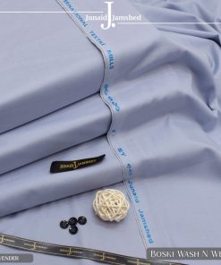 "Junaid Jamshed Boski Men’s Suit – Unstitched Fabric Sale"