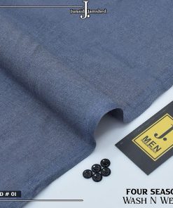 "J. Men’s Unstitched Suit – All Seasonal Wash and Wear Comfort"