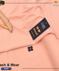 "Men’s Summer Wash and Wear Suit – Khaadi Unstitched Collection"