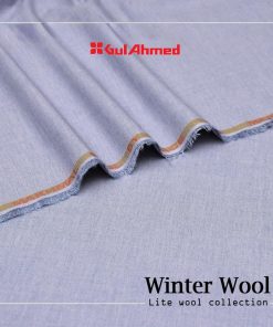"Gul Ahmed Men’s Unstitched Wool Fabric – Warm Winter Wear"